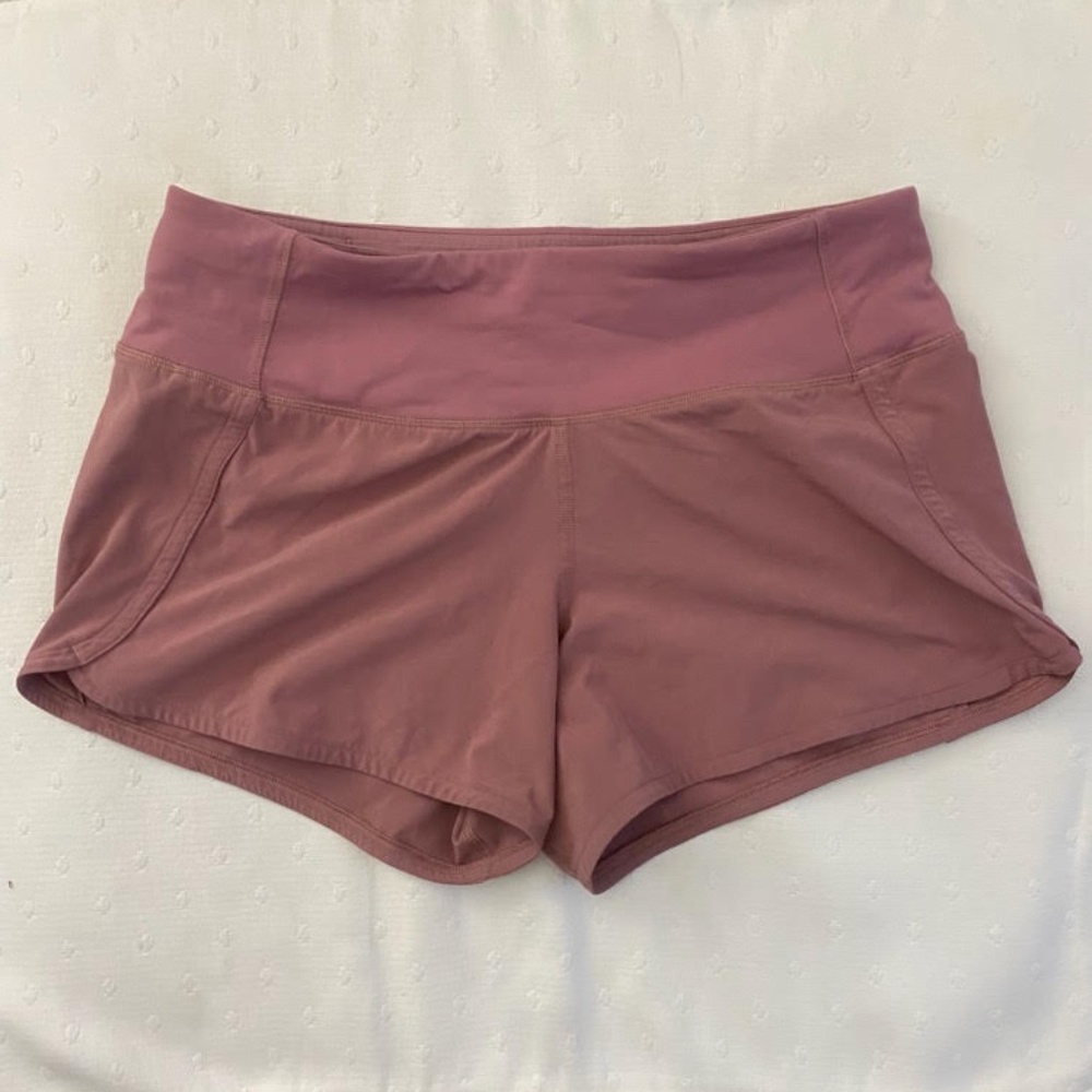 Lululemon size 4 speed up shorts